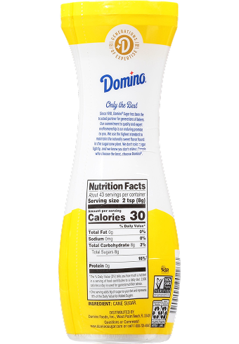 Quick Dissolve Superfine Sugar Flip Top Canister | Domino® Sugar